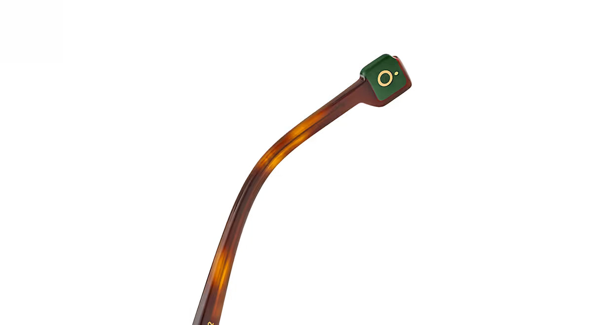 Esse Photochromic HD Black Havana in black — detail view | Belle Mar Swim