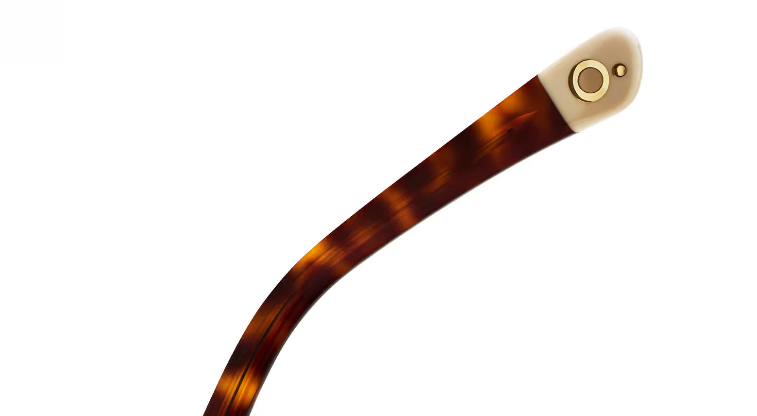 Sarria Photochromic HD Havana Blanco in brown — detail view | Belle Mar Swim
