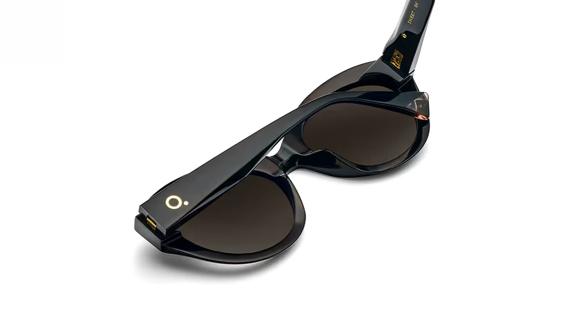 Sweet Photochromic HD Black in black — detail view | Belle Mar Swim