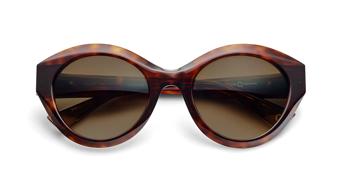 Etnia Barcelona Sweet Photochromic HD Havana — front view | Belle Mar Swim