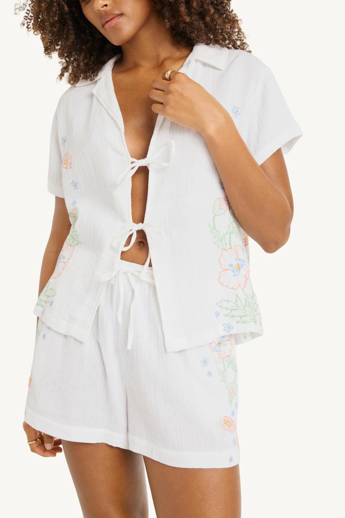 Superbloom Shirt White