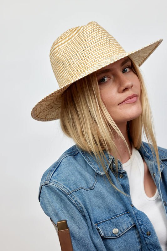 Wren Novelty Packable Hat Bleach/Toast