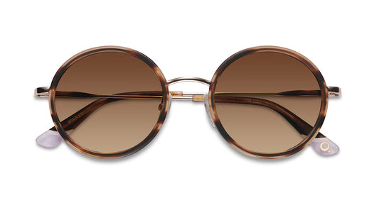 Etnia Barcelona Almagro 21 Photochromic HD Havana in brown — front view | Belle Mar Swim