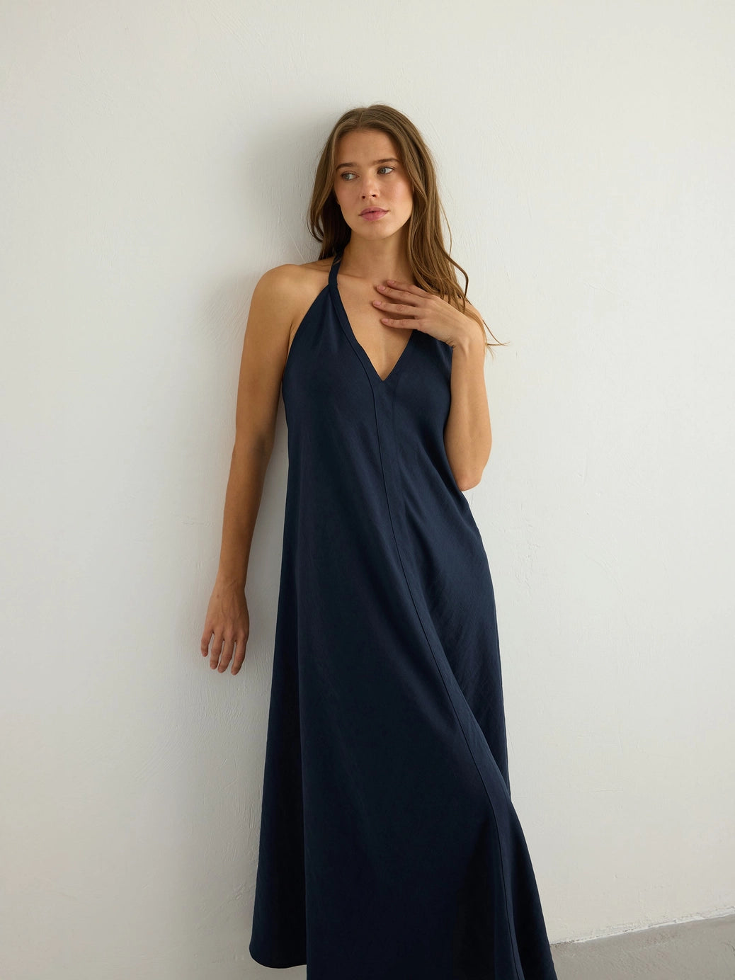 Zoe Maxi Dress Navy