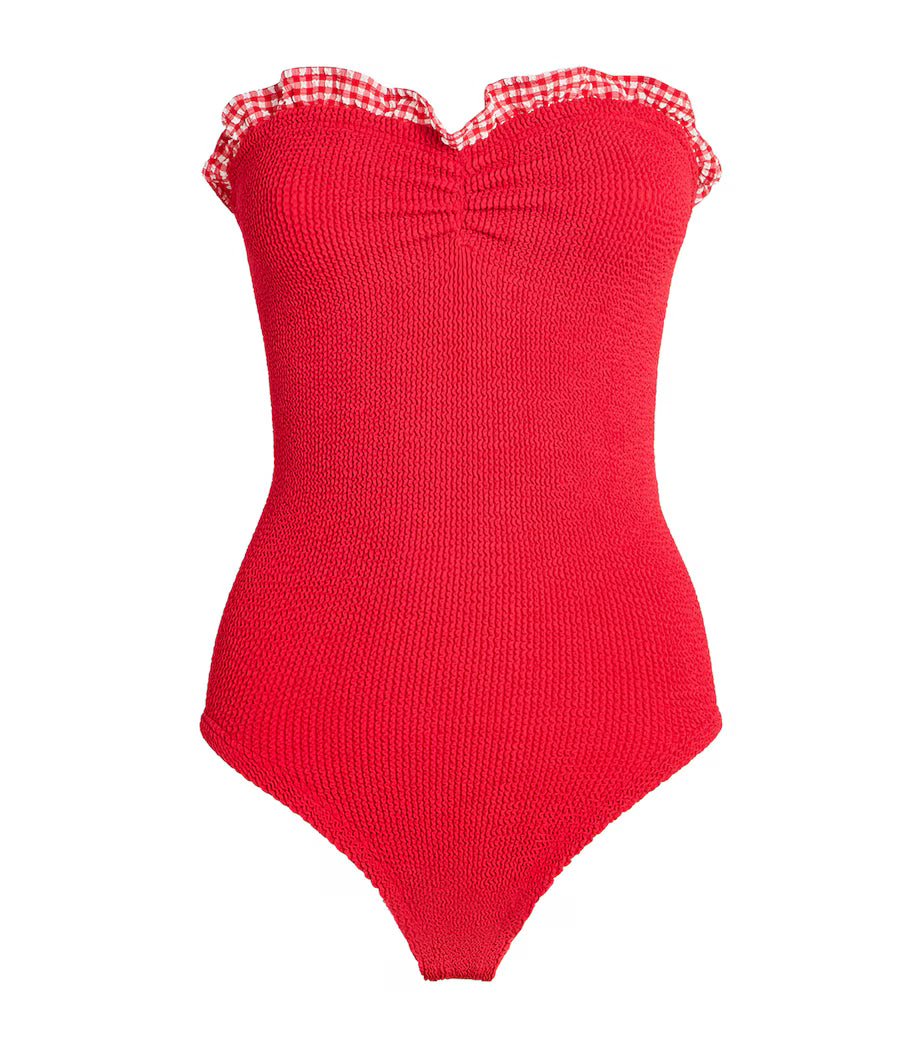 Dolly One Piece Red Gingham