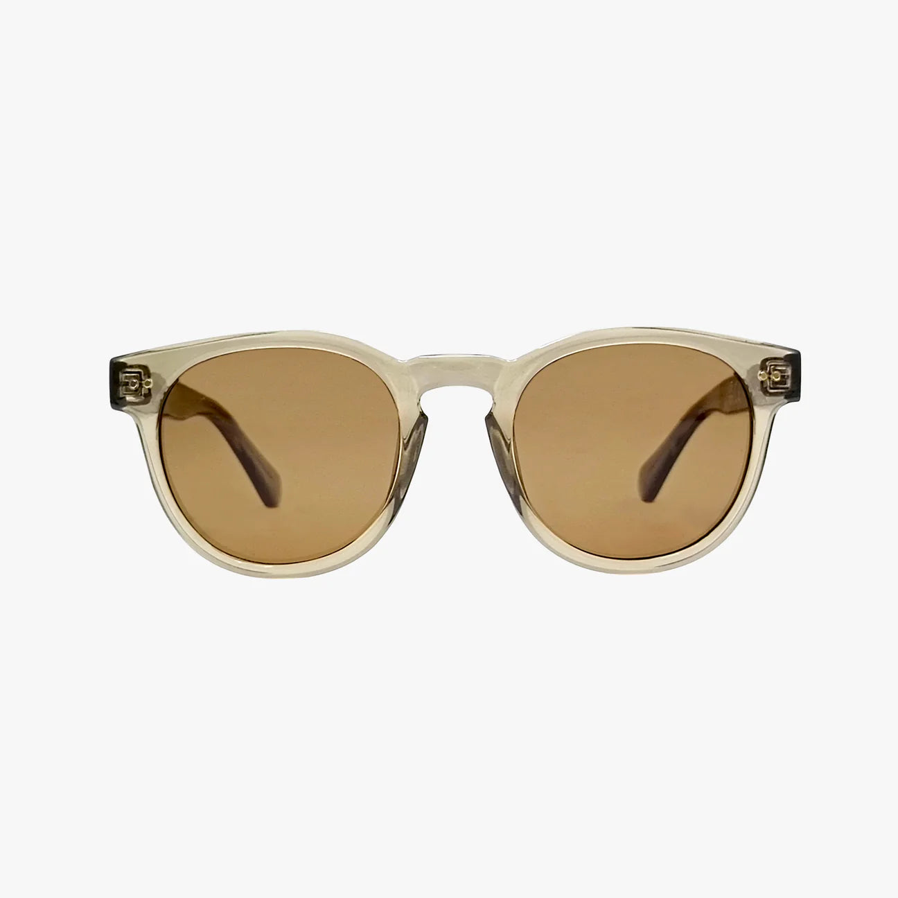 Alex Crystal Taupe Polarized Sunnies