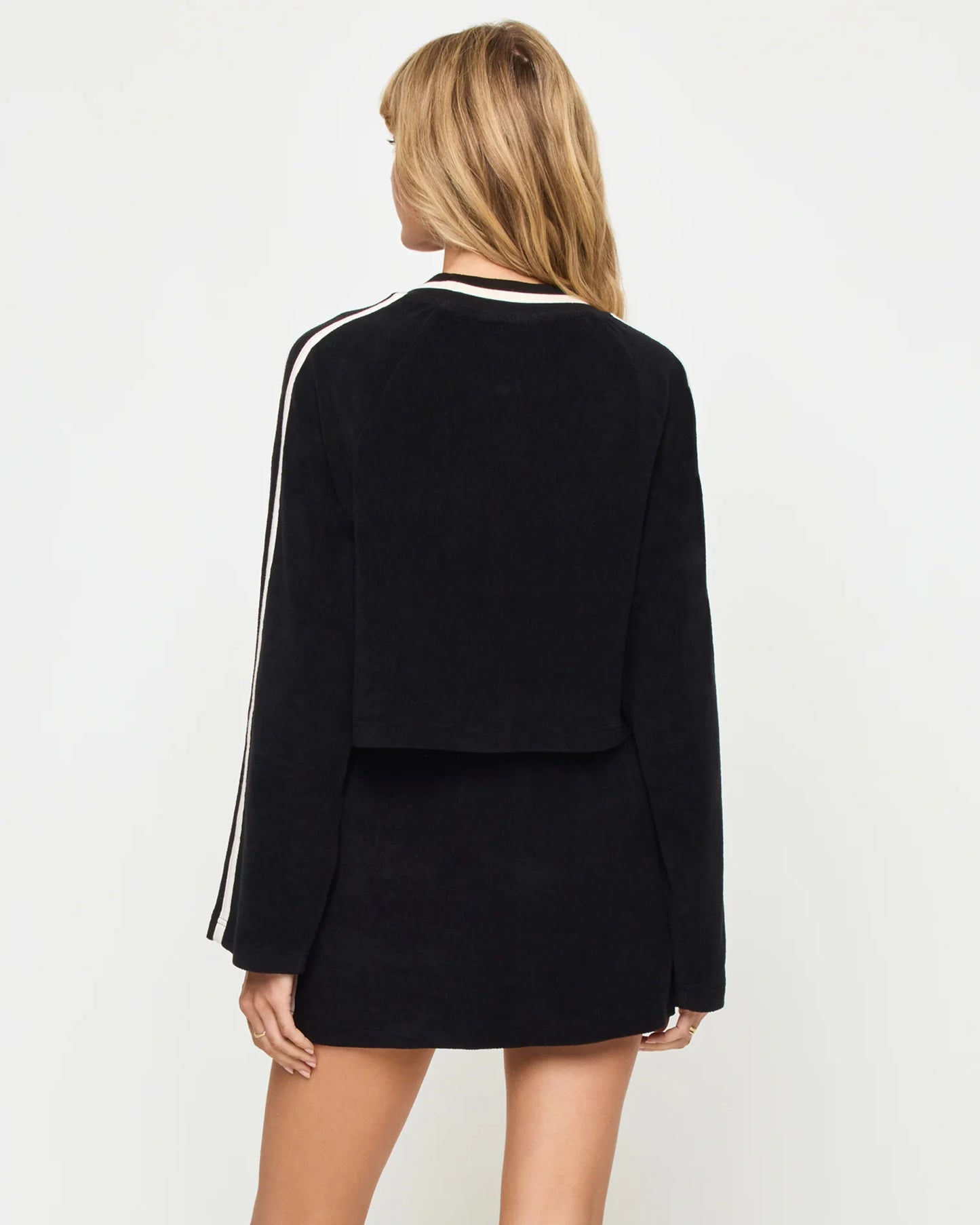 Tempo Pullover Black & Cream