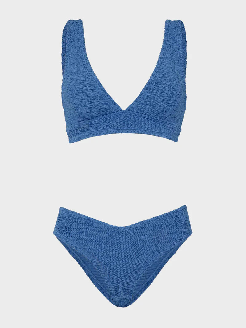 Angel Bikini Metallic Denim