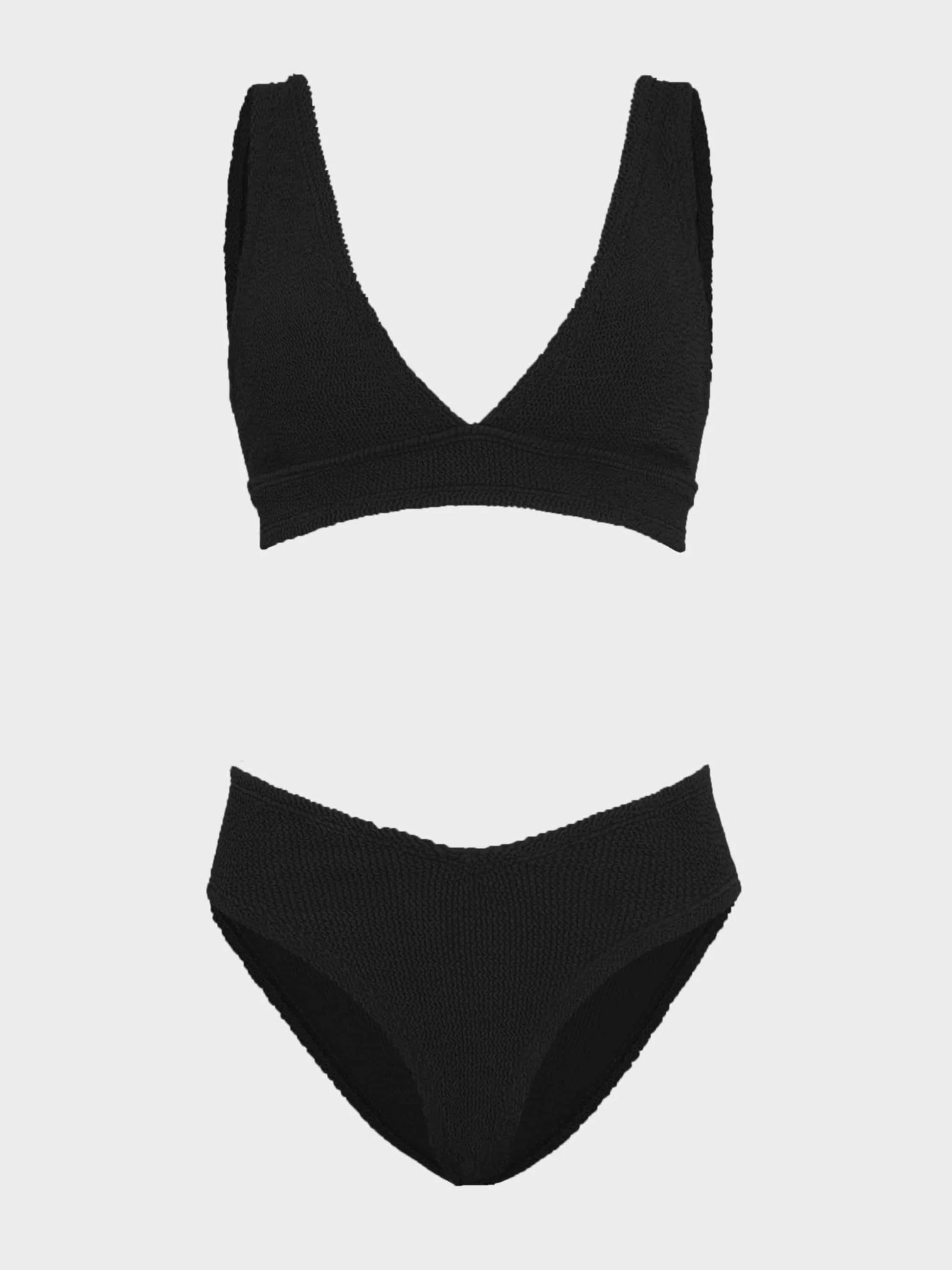 Angel Bikini Black in black — view 7 | Belle Mar Swim
