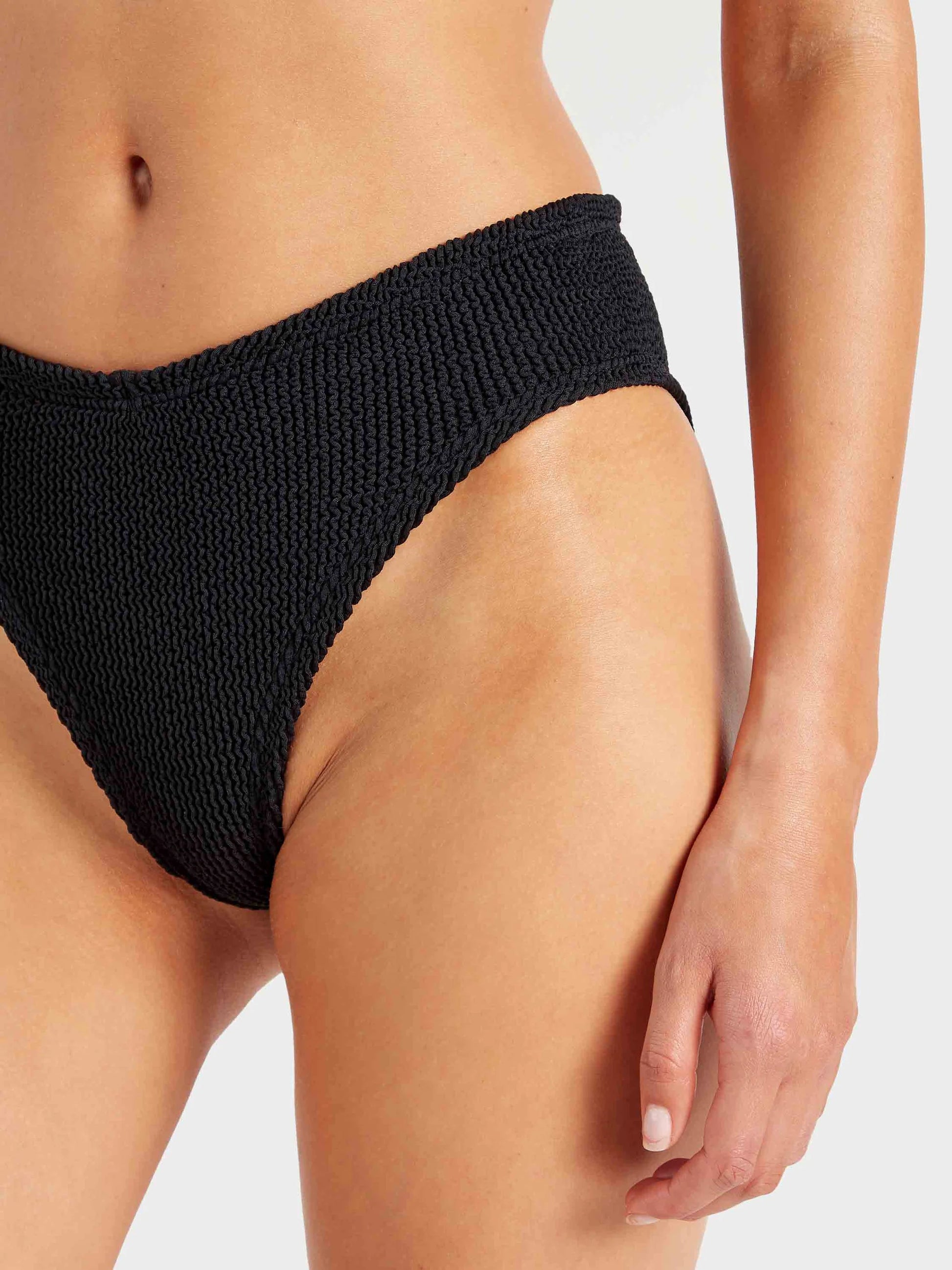 Angel Bikini Black in black — styled view | Belle Mar Swim
