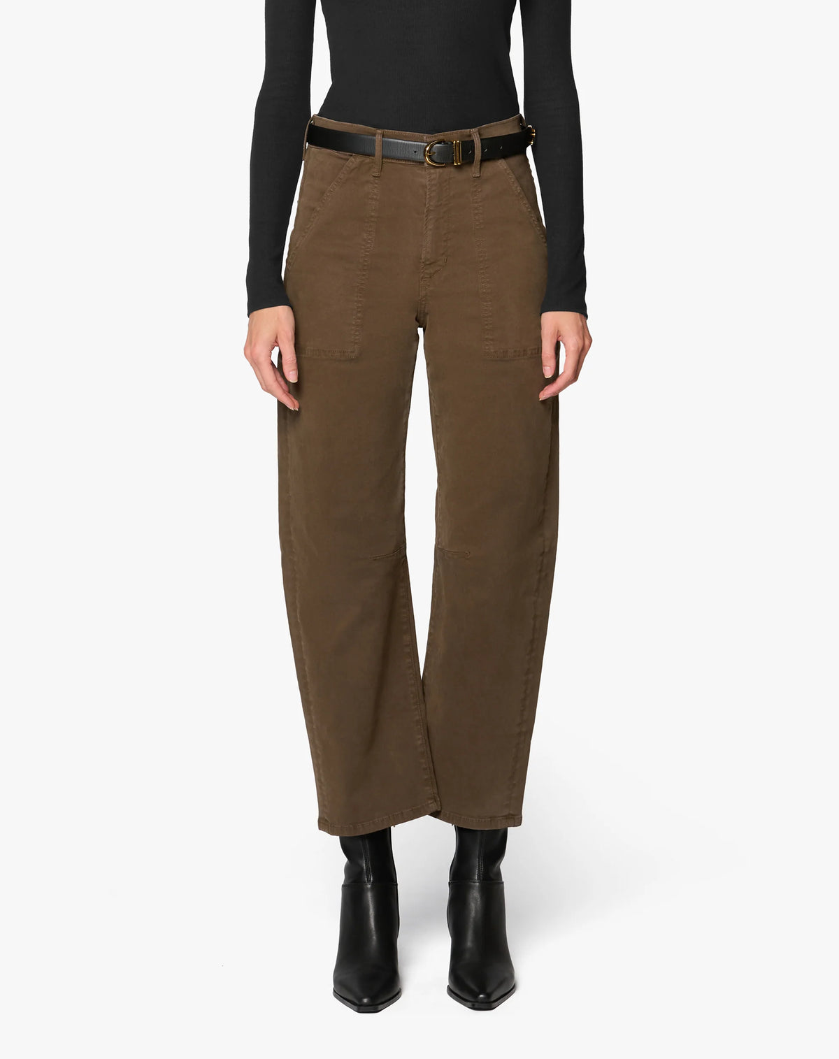 Anouk Utility Pant Chocolate