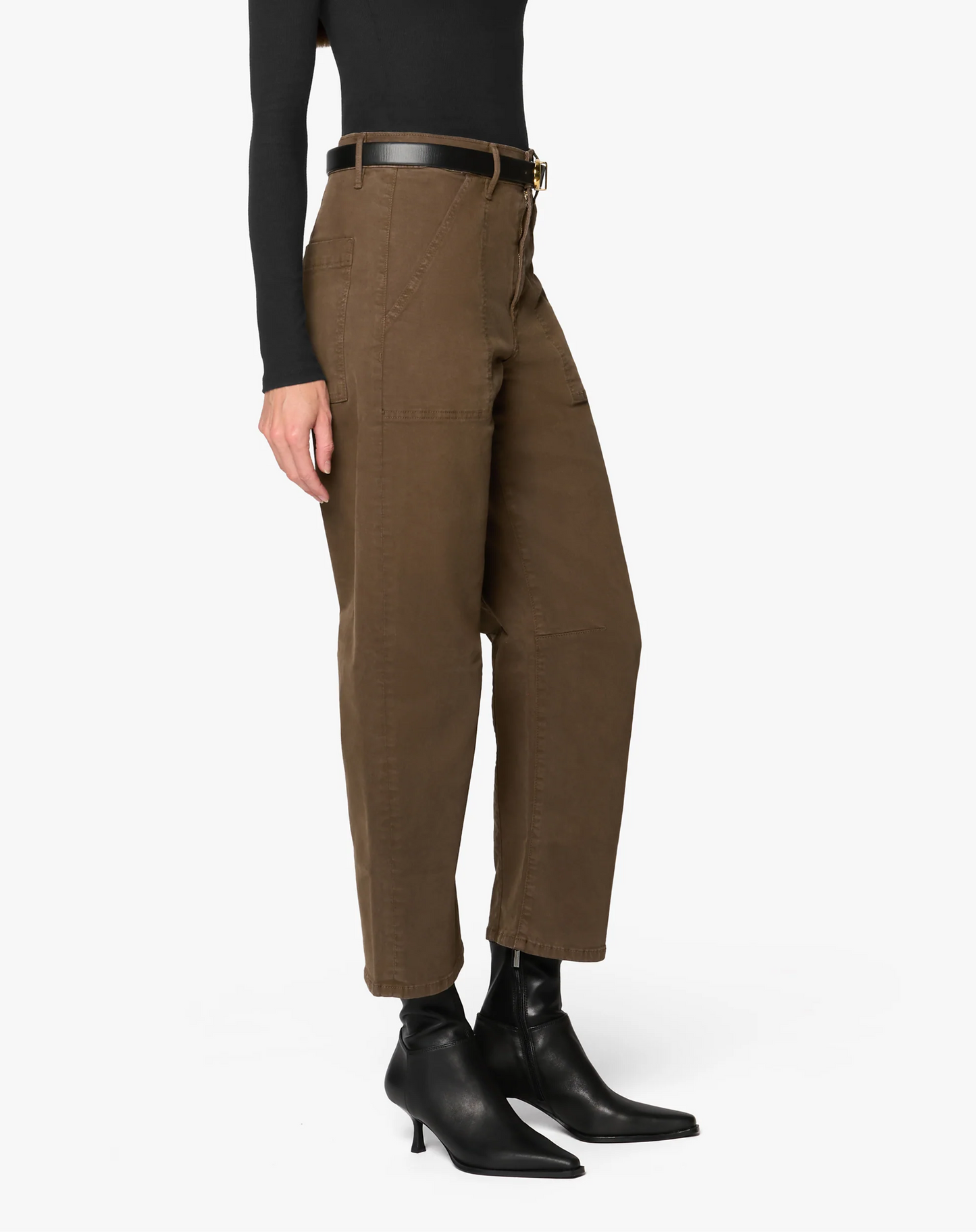 Anouk Utility Pant Chocolate