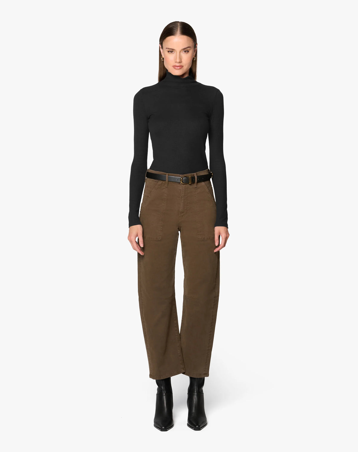 Anouk Utility Pant Chocolate