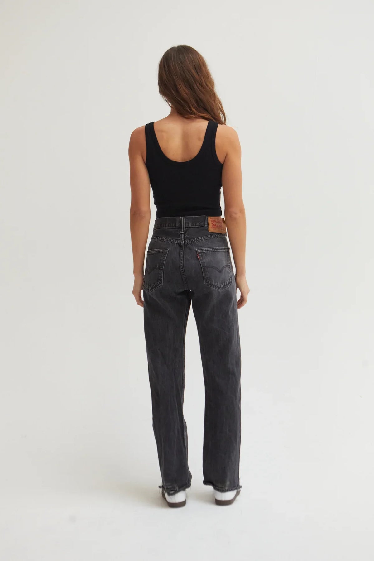 Raya Crop Tank Black