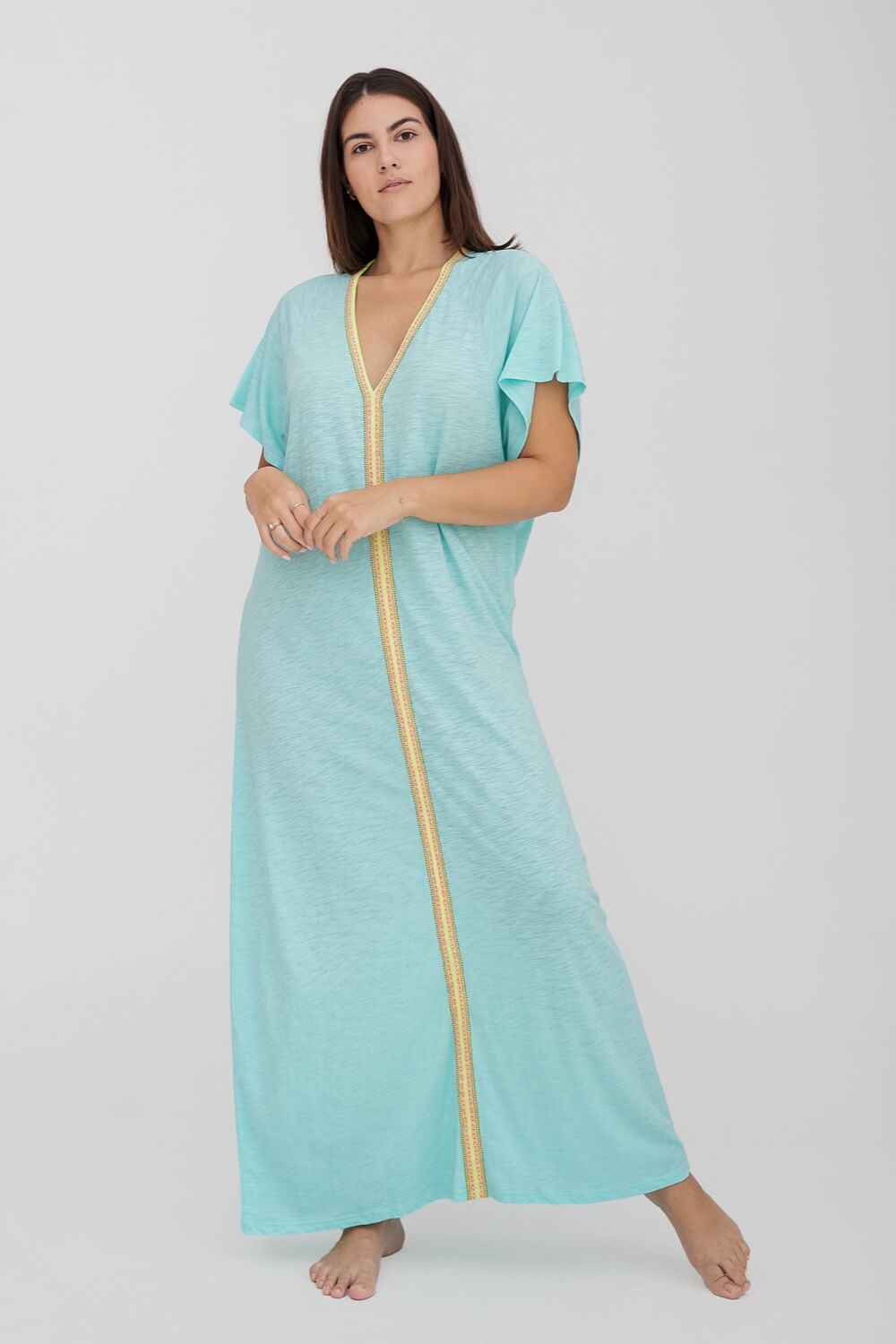 Pitusa Pima Abaya Turquoise