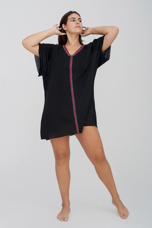 Pitusa Mini Abaya Black