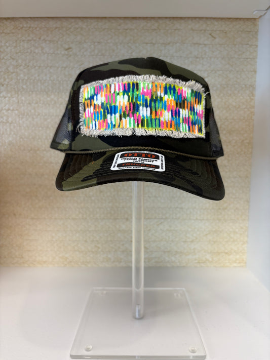Hand Painted Trucker Hat