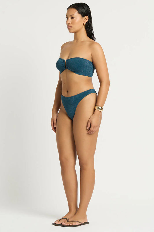 Sign Brief Bottom Ink Lurex Micro Crinkle