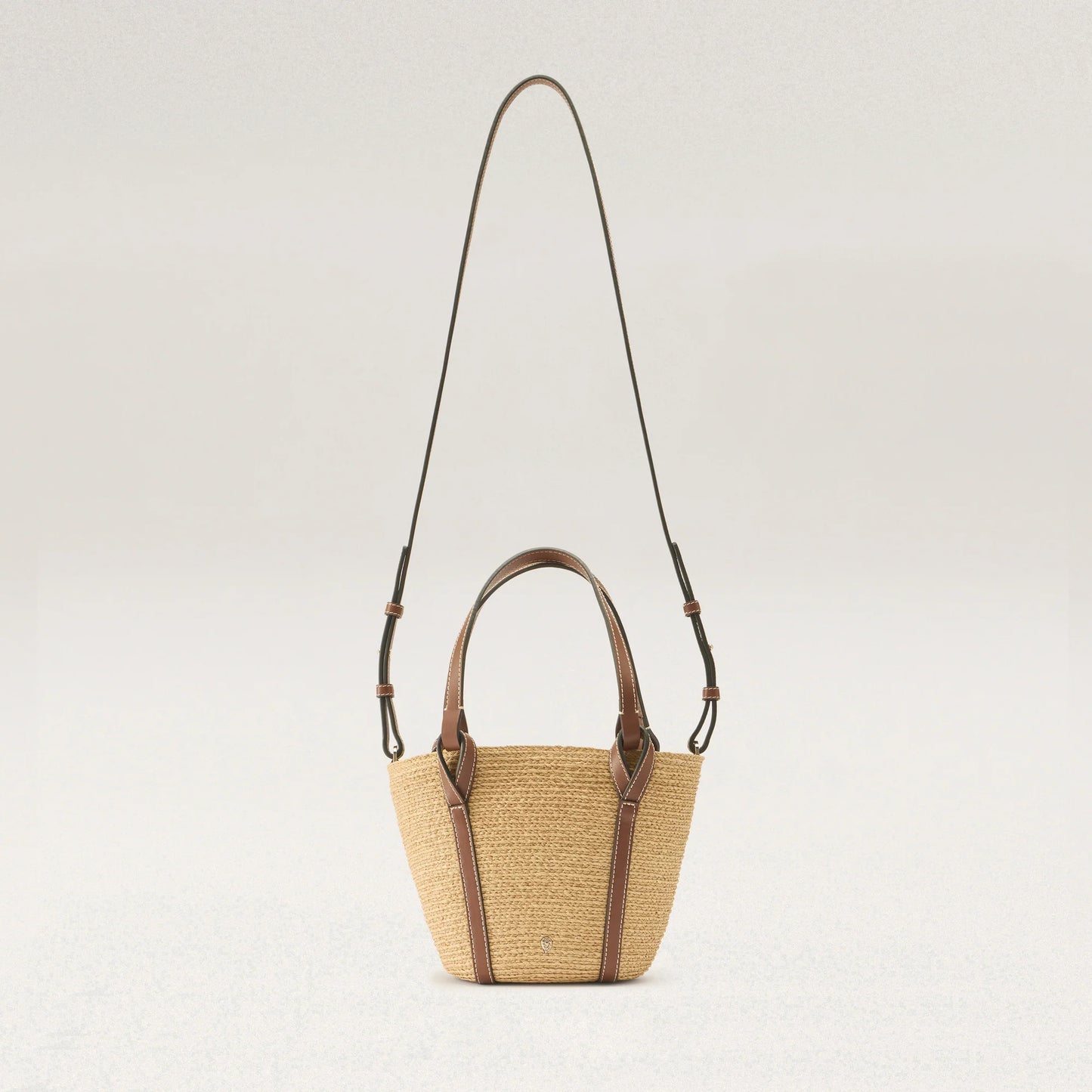 Bisou Print Basket Natural