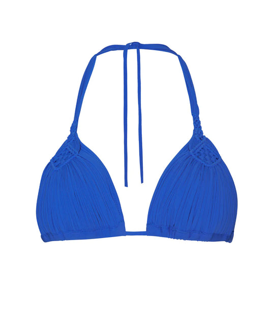 Mila Triangle Top Blueberry