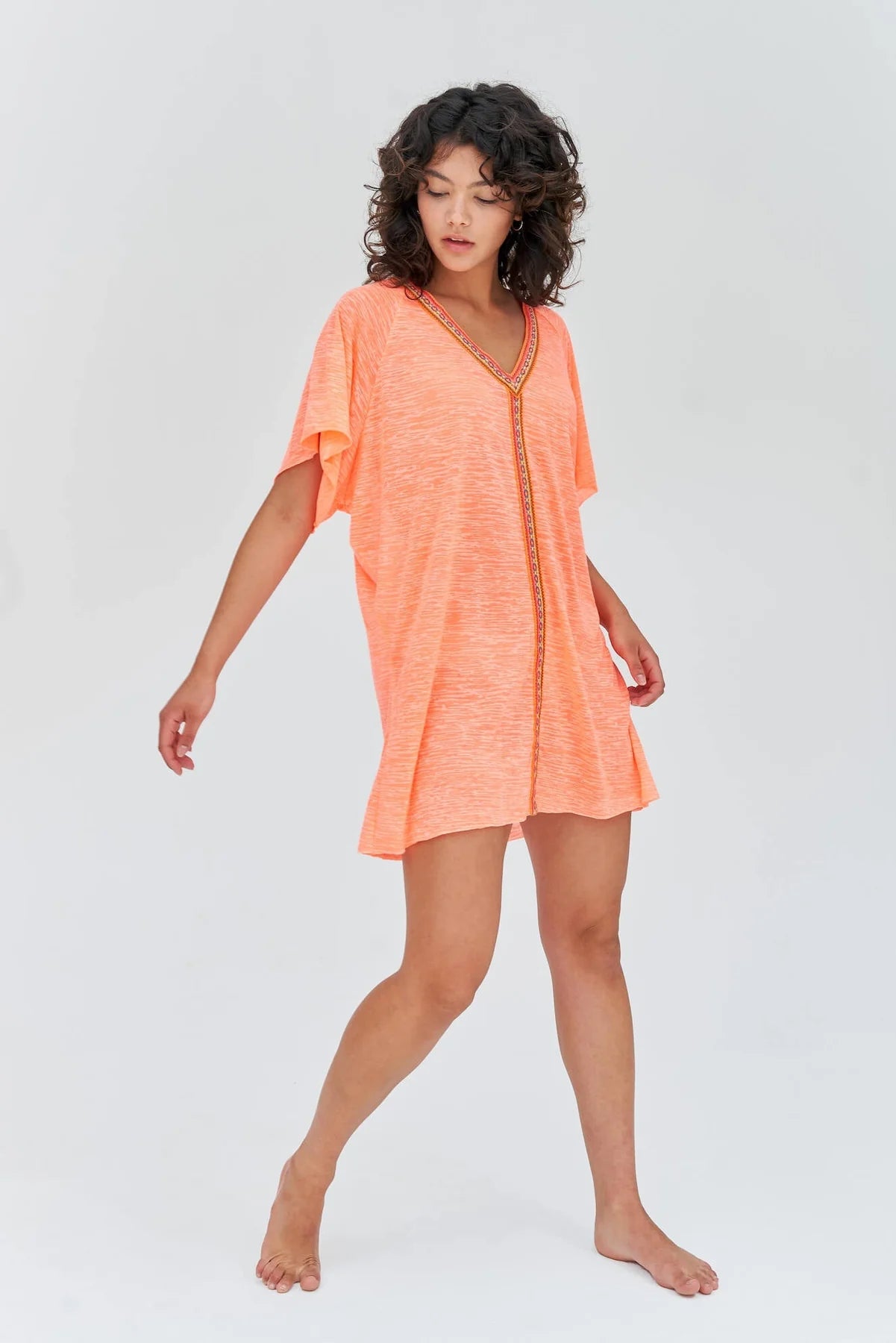 Mini Abaya Coral