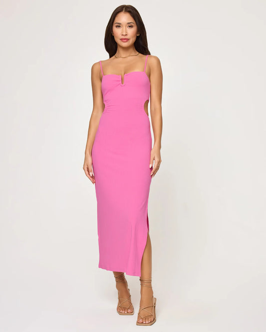 Cameron Dress Bubblegum Pink