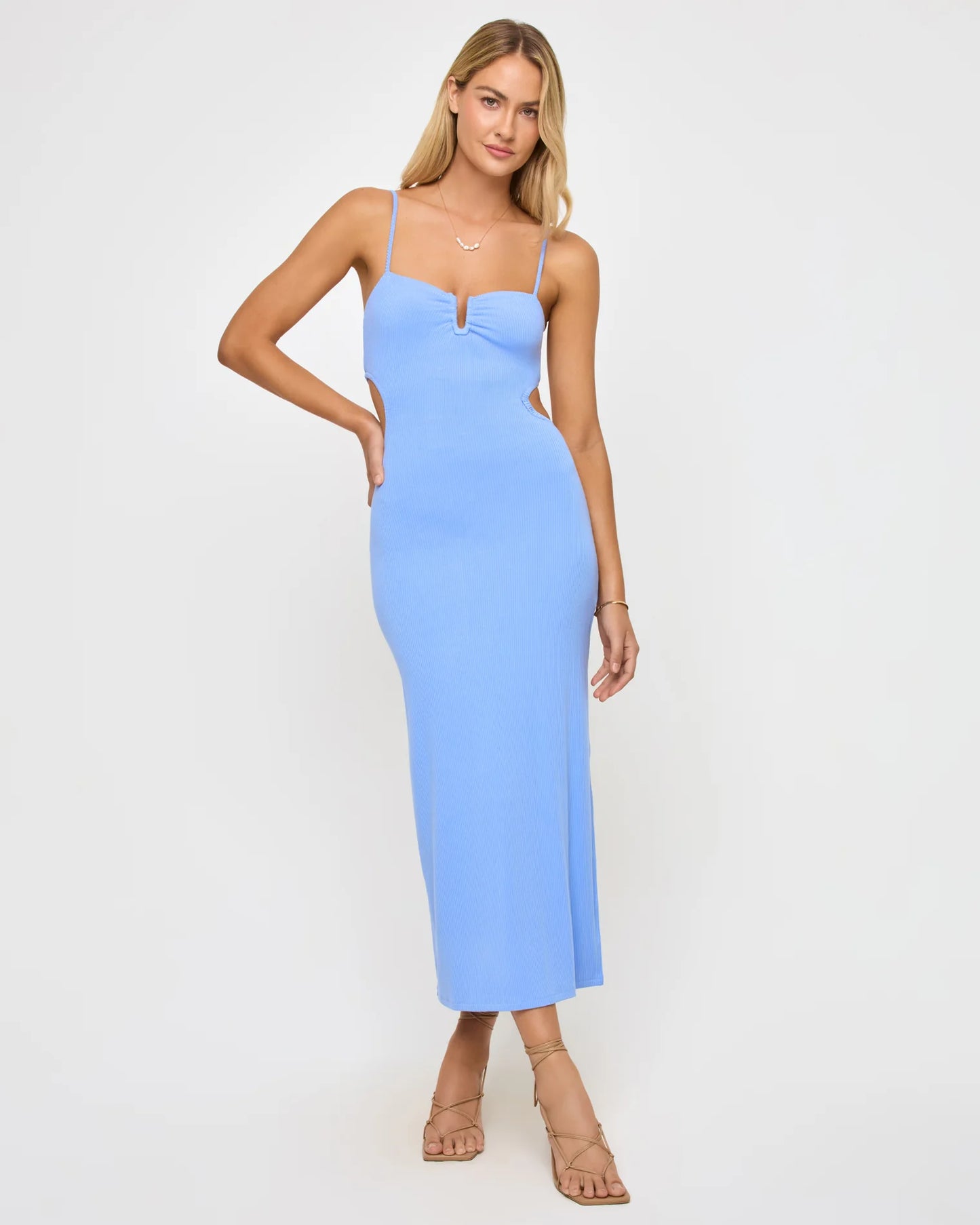 Cameron Dress Peri Blue
