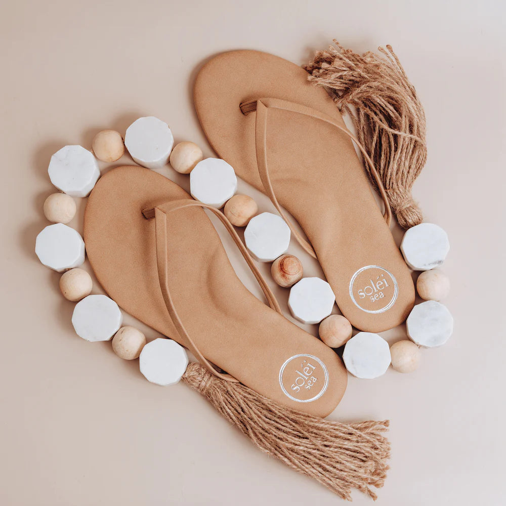 Copa Sandal Tan Ultra Suede