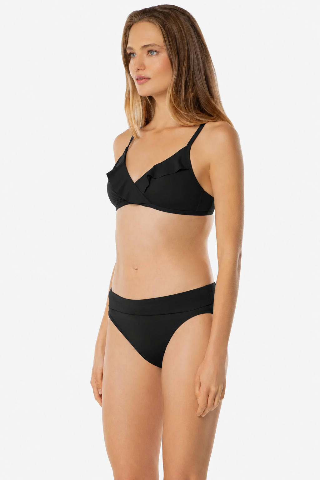 Hi-Low Bottom Black