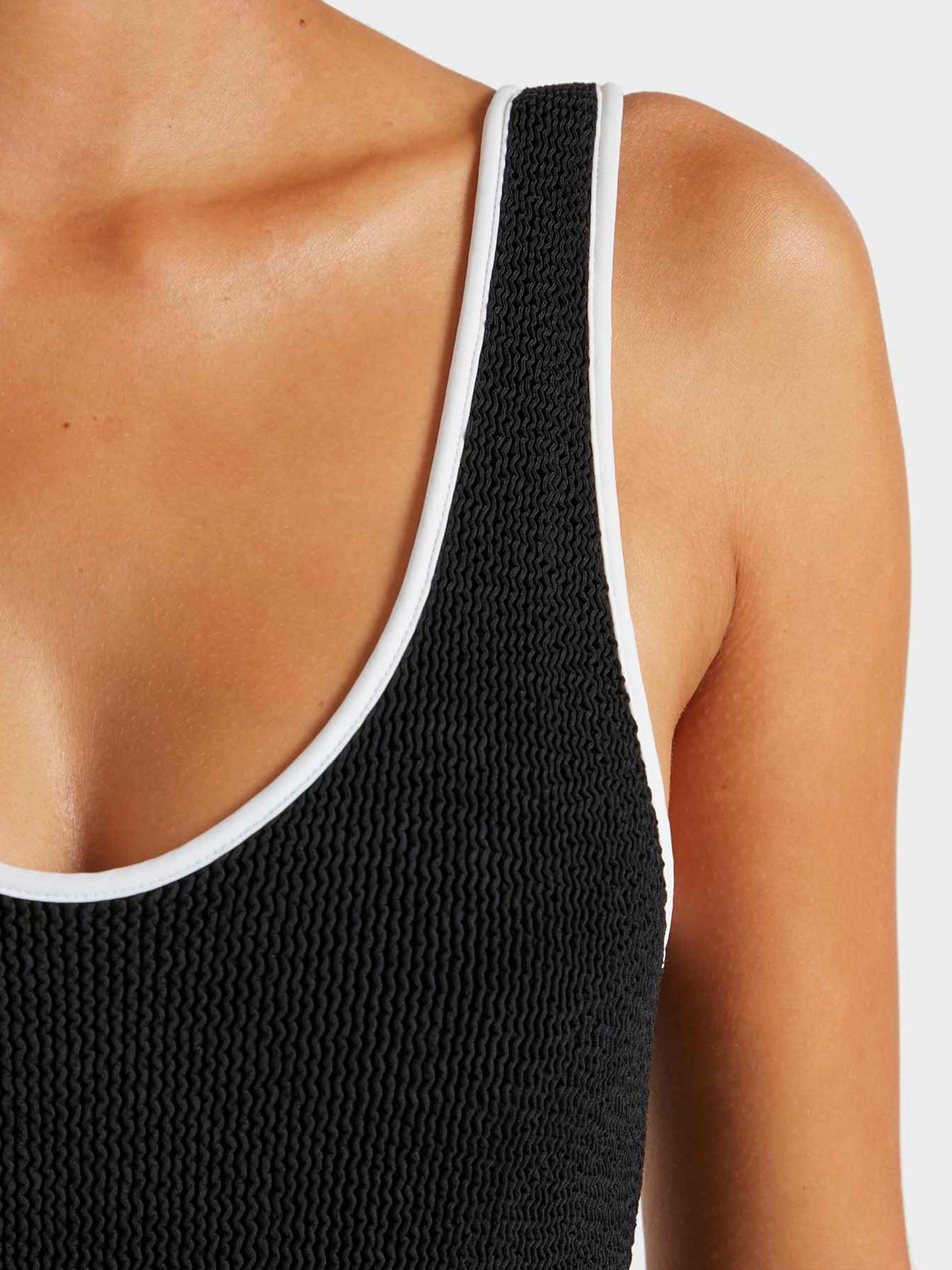 Coverage Faye Swim Black