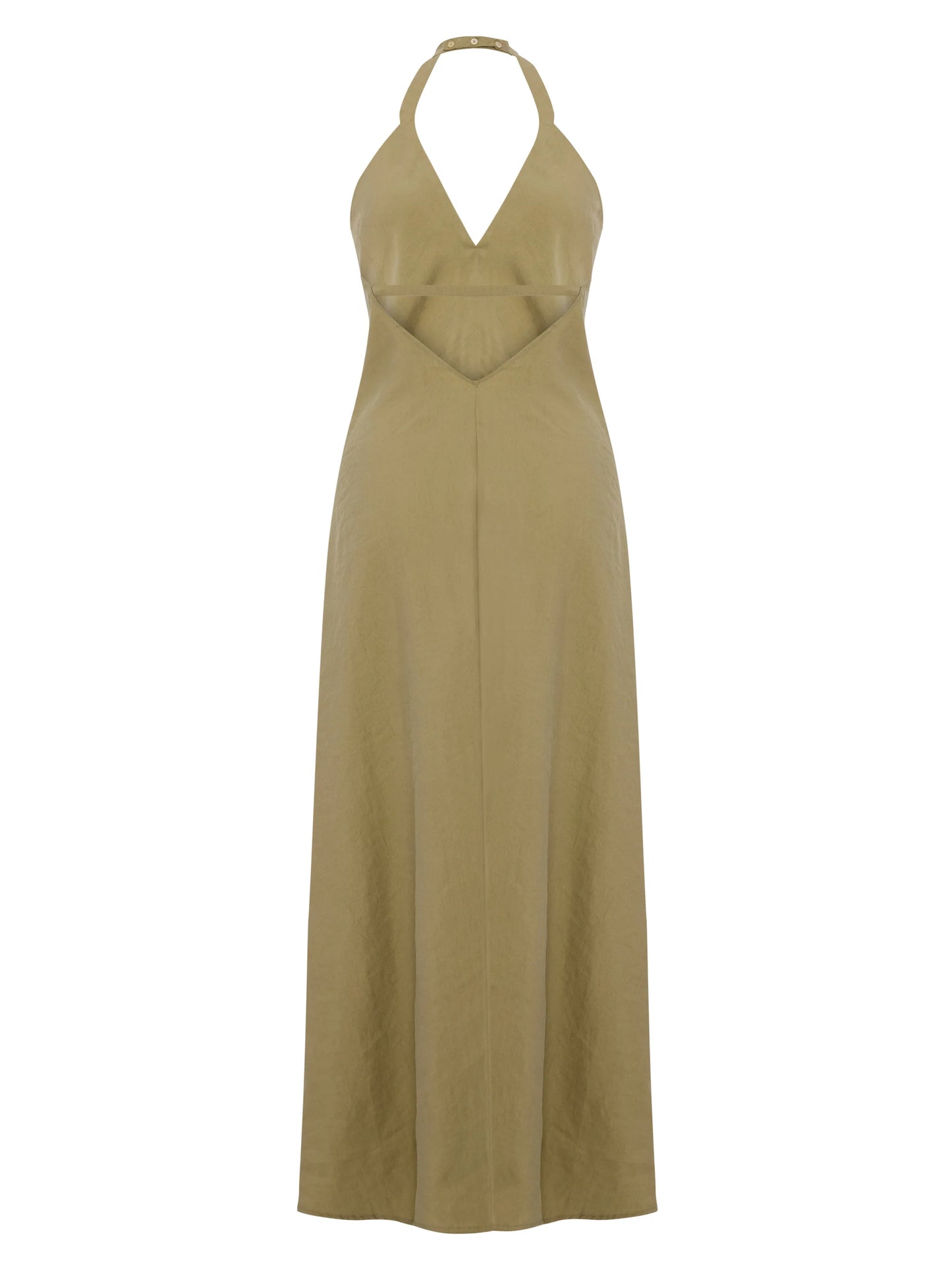 Zoe Maxi Dress Khaki Green