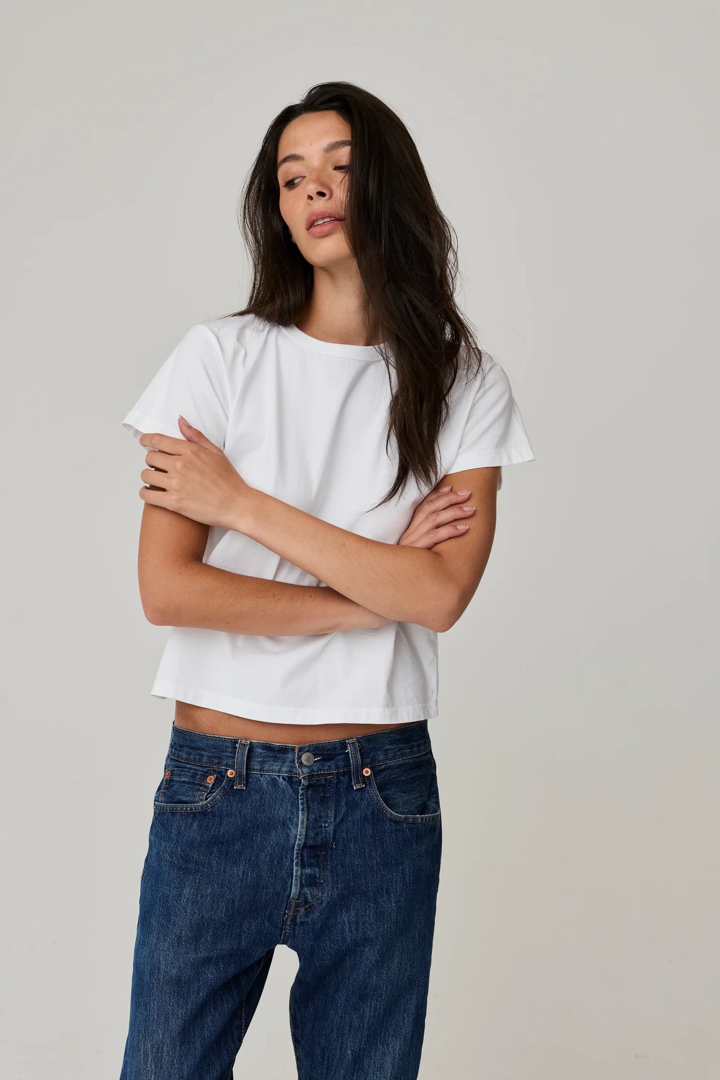 Marielle Classic Tee White
