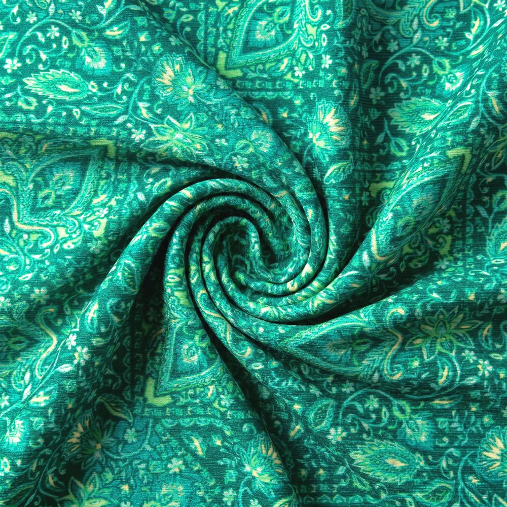 Soft Knot Halter One Piece Emerald Aura
