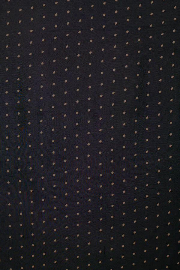 Pareo Petite Polka Dot Black & Tan