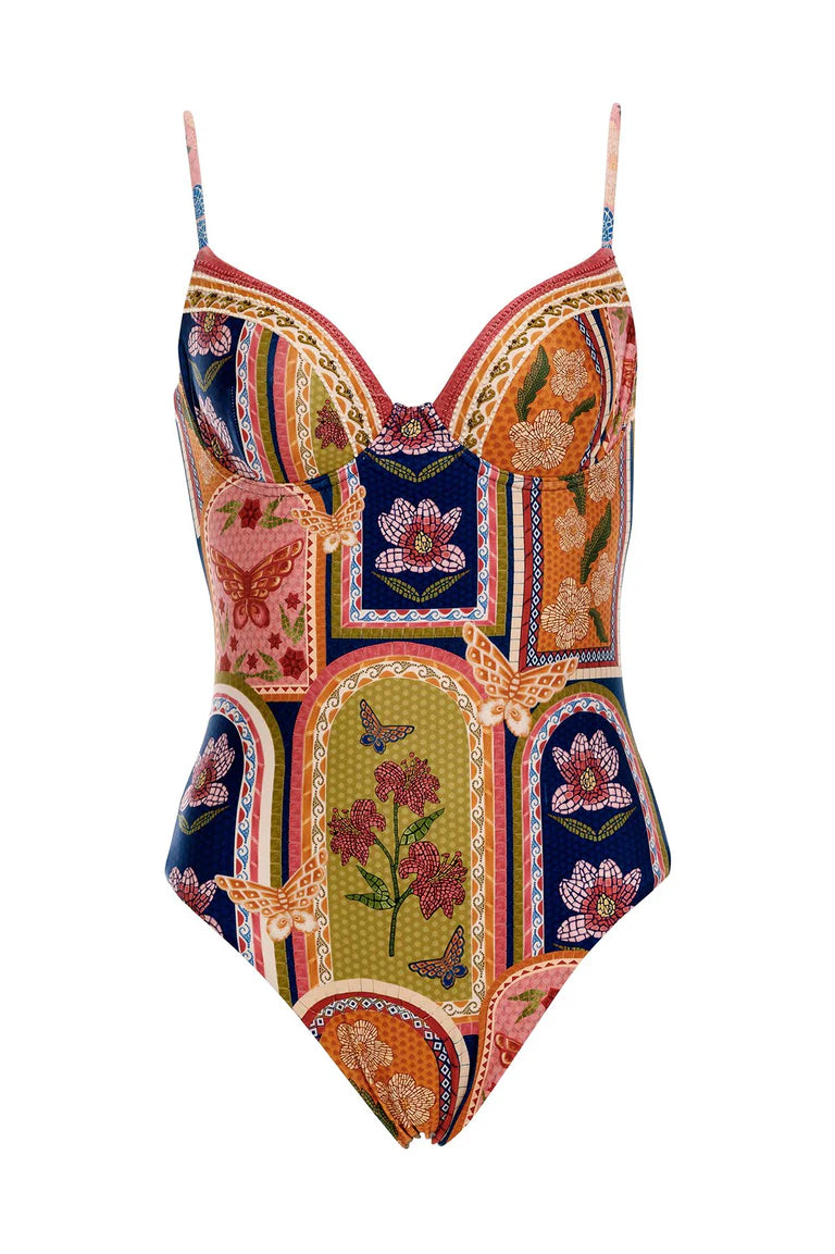 Petra One Piece Swimsuit Fiore