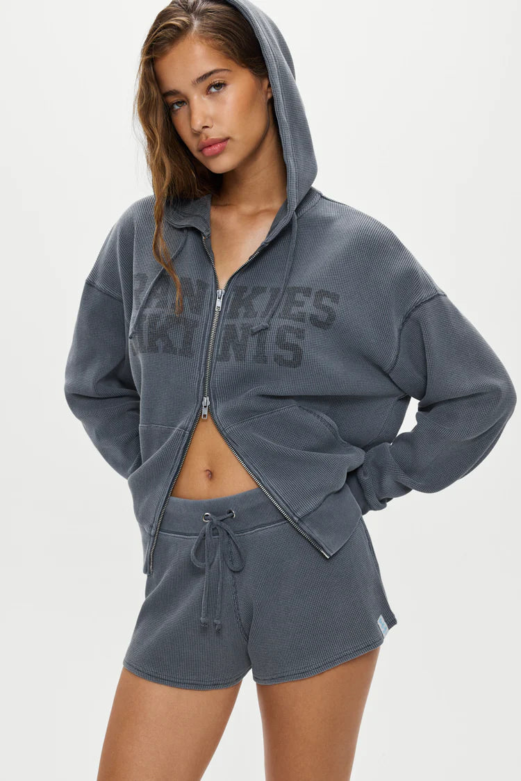 Noah Thermal Mini Shorts Shadow Blue