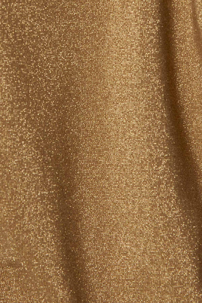 Mabel Underwire Bandeau Top Golden Glow Metallic