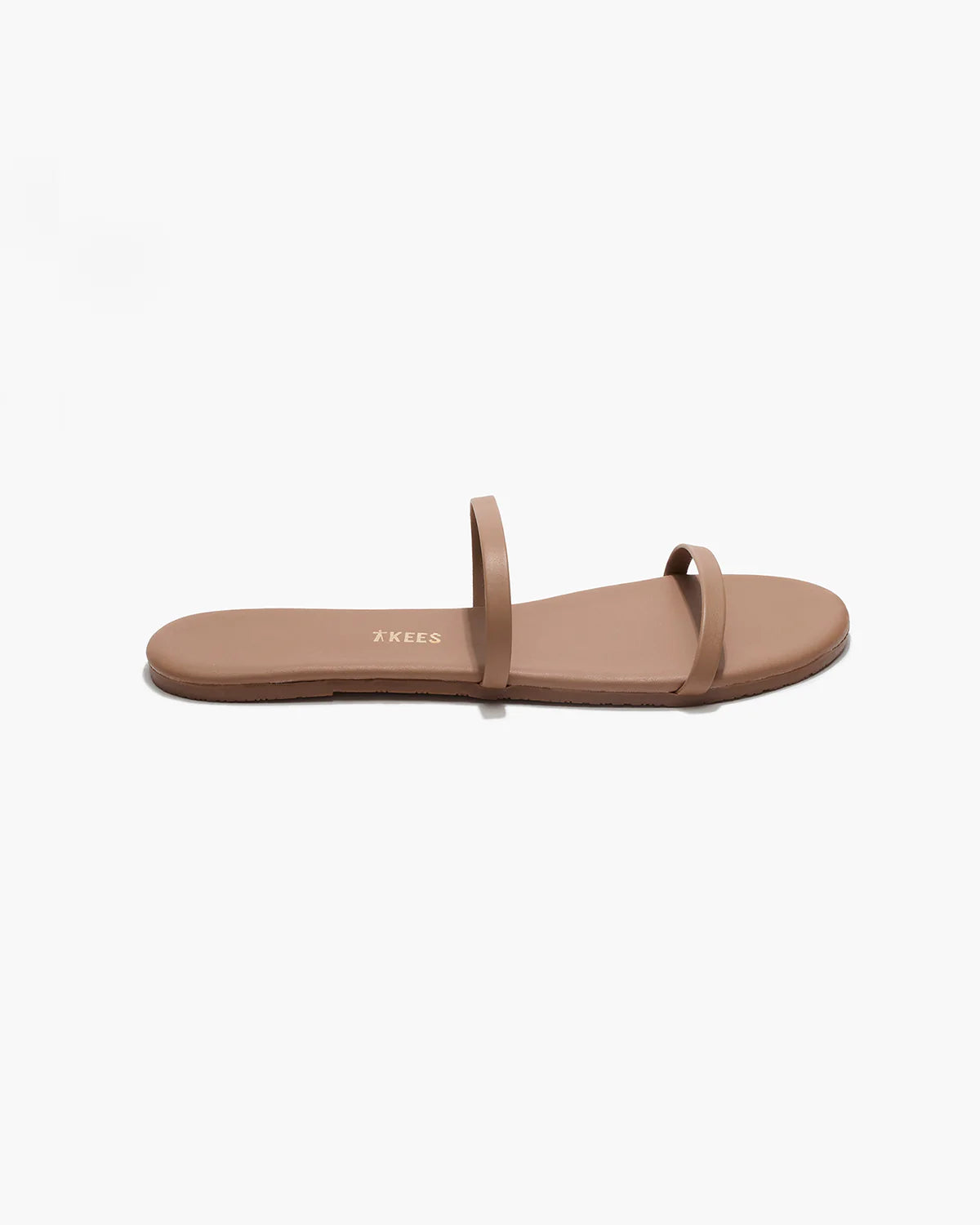Gemma Thin Strap Slides Beach Bum
