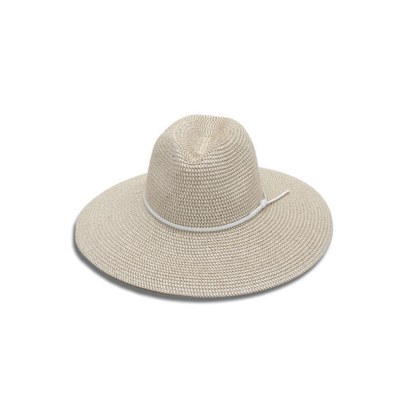 Harper Toyo Fedora White Tweed