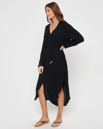 Yoli Shirtdress Black