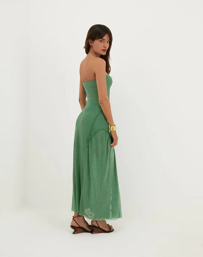 Lavi Long Mesh Dress Harbor