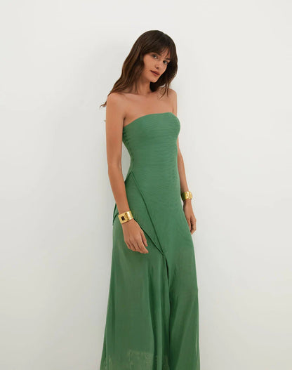 Lavi Long Mesh Dress Harbor