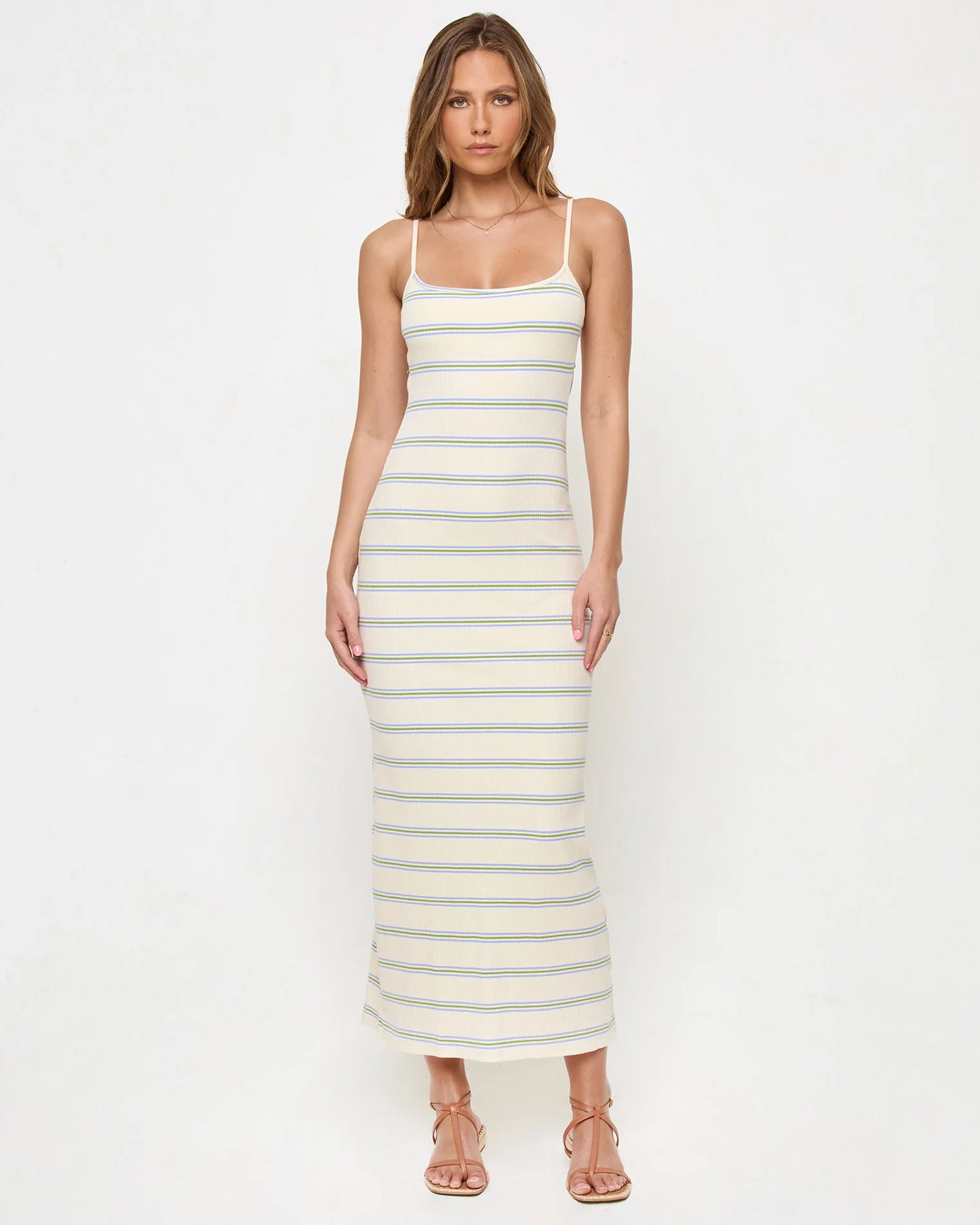 Jordana Dress Beach Day Stripe