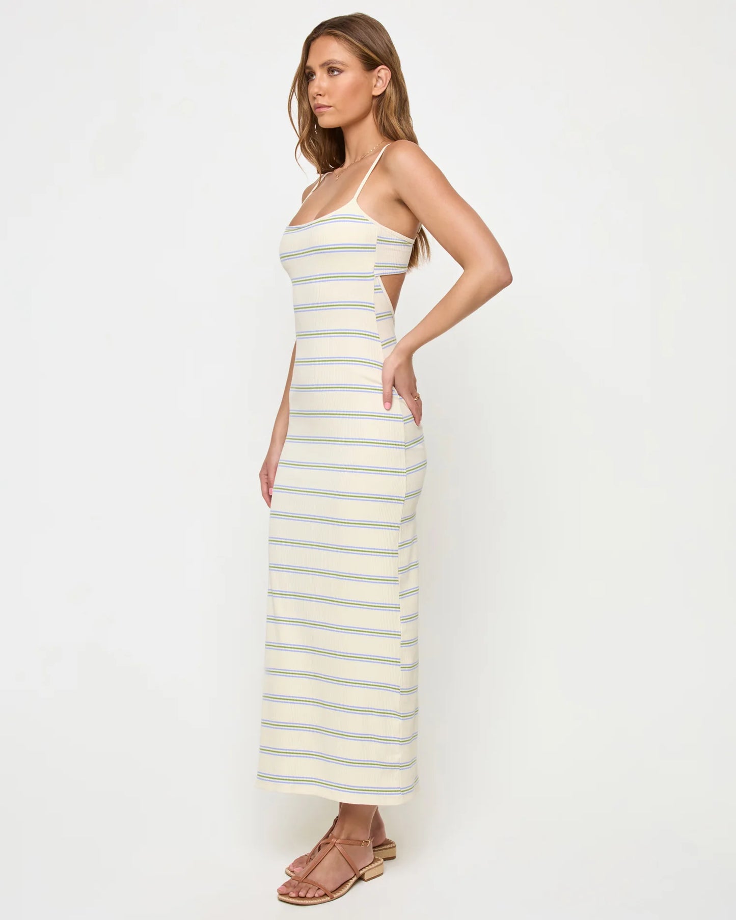 Jordana Dress Beach Day Stripe