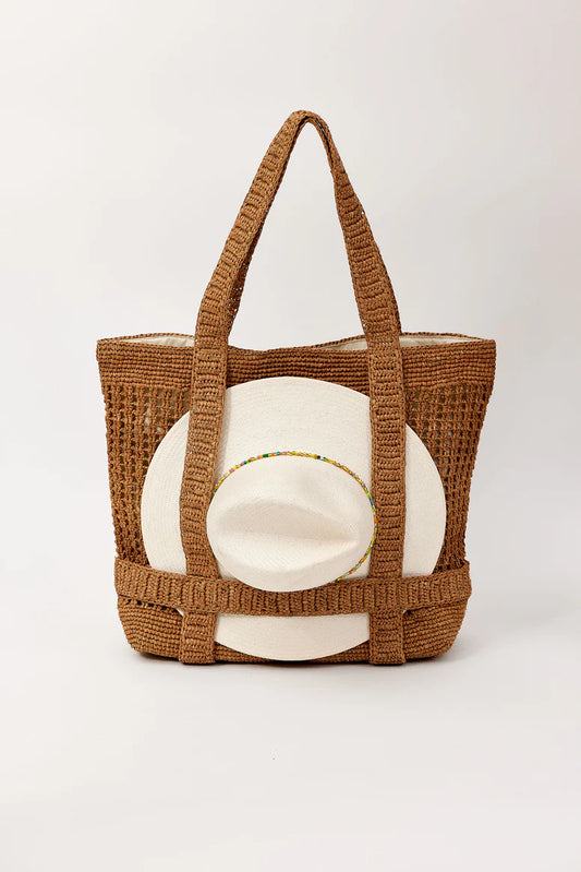 The Original Straw Traveler Bag Toast