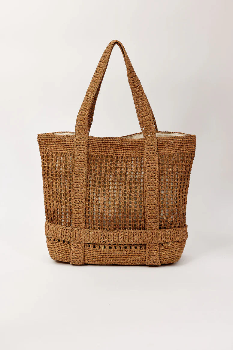 The Original Straw Traveler Bag Toast
