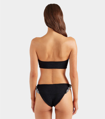 Jean Bikini Black Gingham