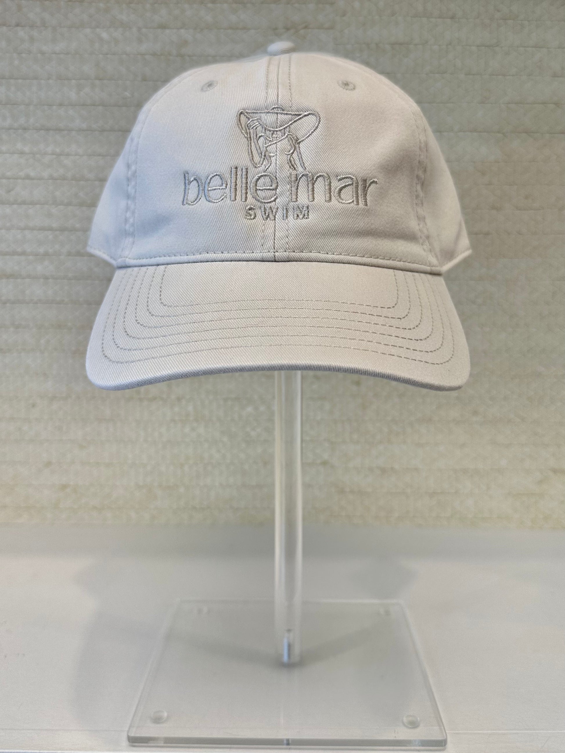 Belle Mar Swim Belle Mar Baseball Cap — front view | Belle Mar Swim