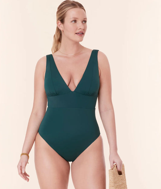 Andie Mykonos One Piece Swimsuit in Cascade