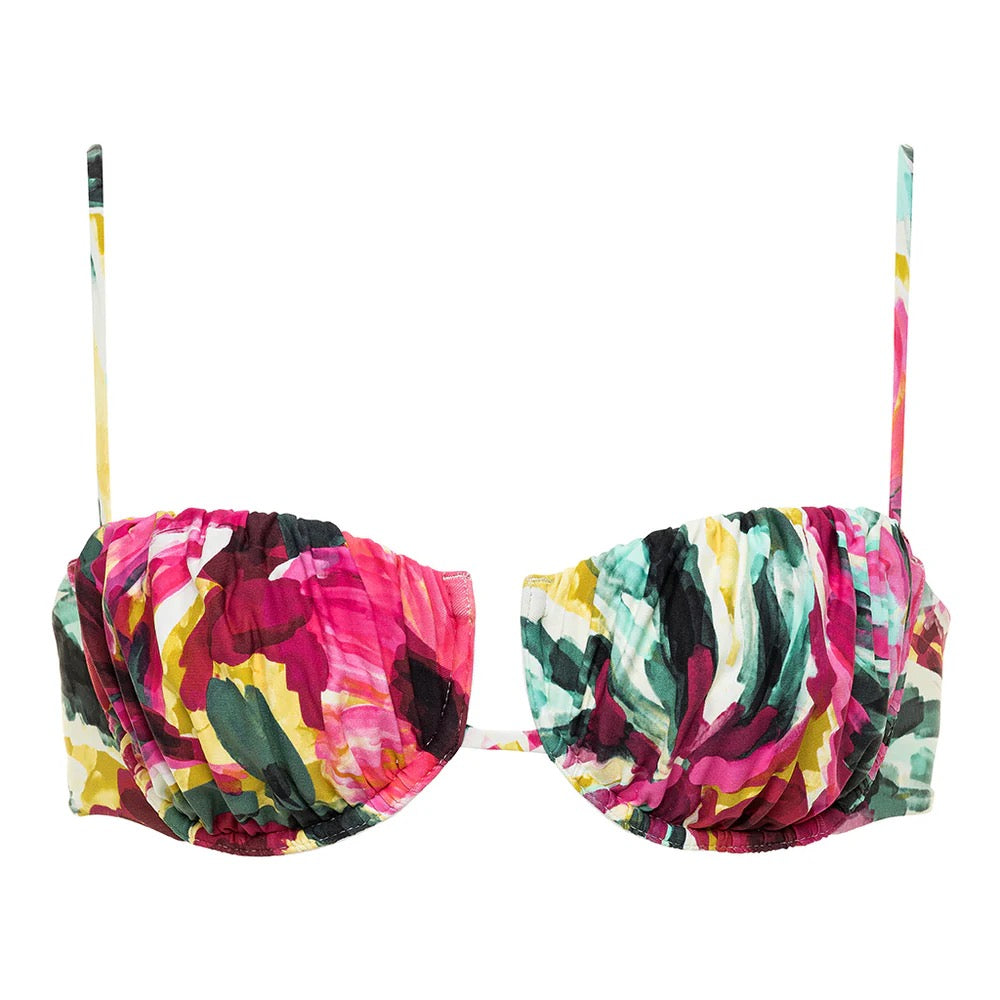 Montce Isla Floral Petal Bikini Top